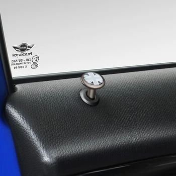 2 buc Masina de styling pin ușă decor Șurubul capacului cerc garnitura Pentru BMW MINI COOPER ONE F54 F55 F56 F60 R55 R56 R60 R61 Accesorii