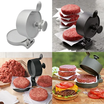 Aliaj de aluminiu de Bucatarie Hamburger din Carne de Presă Instrument patty Burger maker carne de vita factorii de Decizie de Mucegai de Presa Hamburger Burger Maker instrumente