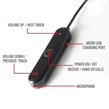 Bluetooth 5.0 Handsfree Muzica Receptor Wireless Audio Stereo Adaptor pentru Bose QC3 Confort QuietComfort QC 3 Căști