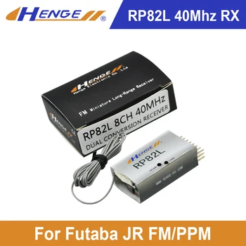 Henge RP82L Sintetizat Dual-Conv 8Ch 40/72 Mhz Receptor similar cu Corona RP6D1 Pentru RC Avion