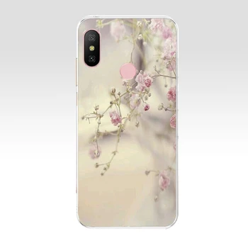 09AA Fuji cherry blossom cadou Silicon Moale Tpu Acoperire telefon Caz pentru Xiaomi Redmi 6 Pro 6A 7A Nota 6 7 Pro caz