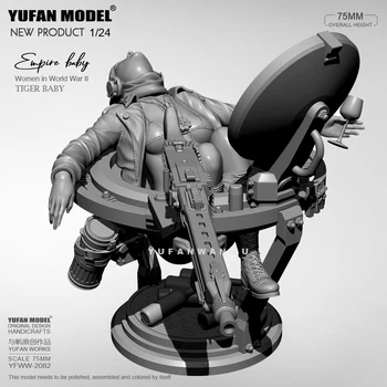 1/24 Yufan Model Rășină model kituri figura DIY auto-asamblate YFWW-2082