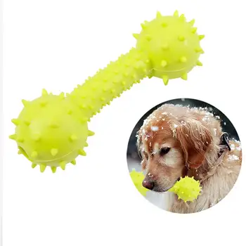 1 buc animale de Companie Jucarie Gantera Cauciuc Forma Musca Rezistente la Sunet Câine Câine Jucărie Dentiție Jucărie Animal de casă Supplies