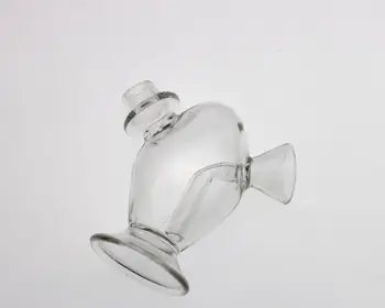 1 Buc Craniul Transparent Sticlă Tevi Portabile Creative Fumat Pipa Planta De Tutun De Pipă, Polizor De Filtrare De Fum De Țigară Titular