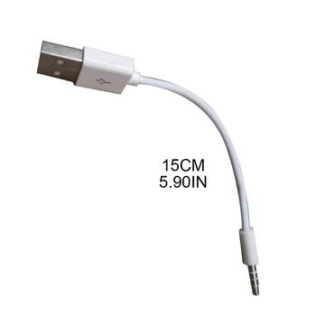 1 buc Masina AUX Cablu USB Data Înlocuire Cablu Încărcător Cablu de 5mm Jack Mufa pentru Alimentare USB Încărcător de Sincronizare de Transfer de Date Cabluri