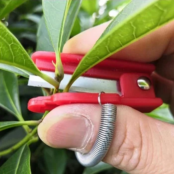 1 buc Multifunctional Degetul mare Cuțit de Fructe în condiții de Siguranță Lama Instrument Garden Pruner Cules de Fructe Dispozitiv de Tăiere Lama Inele de Deget Protector
