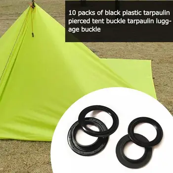 10 X plastic Auto-Etanșare Snap Ochiuri Manșon Prelata Groundsheet catarama cort în aer liber O4U4