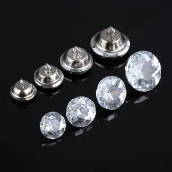 10buc 14/16/18/22mm Cristal de Diamant Stras Tapițerie de Cusut Butonul Canapea DIY Diamant Bordura Accesorii de Cusut Nasturi