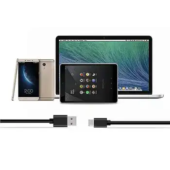 10buc/lot Original, Autentic USB de Tip C, Cablu 1.2 M 2A Încărcător RAPID de Cablu pentru Samsung Galaxy S8 s9 nota 7 LG G5 Xiaomi