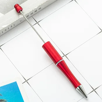 10buc/set Multicolor Beadable Pen Șirag de mărgele Pix Plastic, Pix Personalizat de Nunta Favoruri de Partid pentru Oaspeți Copii Provizii