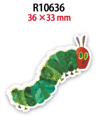 10Yards Drăguț Caterpillar Grosgrain/Panglica de Satin Desene animate Imprimate 30Pcs/lot Spate Plat Rășini