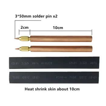 16/25 pătrat de cupru sudare pen 18650 acumulator portabil aparat de sudare prin puncte DIY accesorii de sudare pen sudare ac