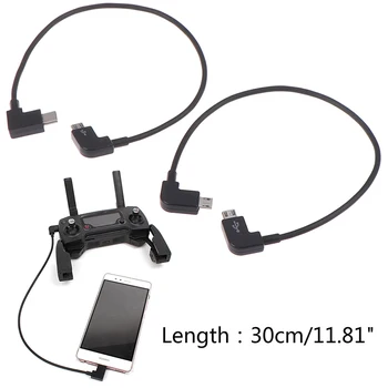 1buc Telecomanda Cablu de Transfer de Date pentru DJI Spark/MAVIC Pro RC Micro USB