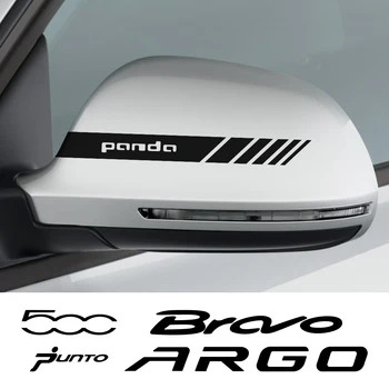 2 BUC Oglinda Retrovizoare Auto Autocolant Pentru Fiat 500 ARGO BRAVO FREEMONT IDEE LINEA, PANDA, PUNTO, SEICENTO SIENA Accesorii de Vinil Decal