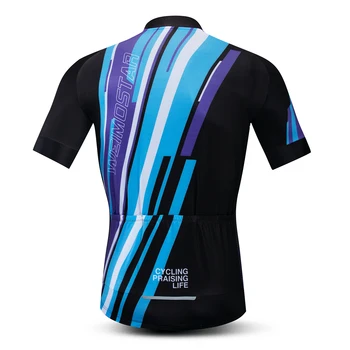 2019 ciclism jersey Barbati Mountain Bike jersey Pro MTB Biciclete Tricouri Echipa de Drum Topuri Sport de curse Ropa Ciclismo îmbrăcăminte negru rosu
