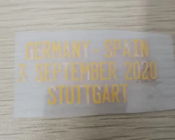 2020 Spania Detalii Meci Spania Vs germania Spania Vs Ucraina Patch-uri de Transfer de Căldură de Fier pe Insigna Fotbal