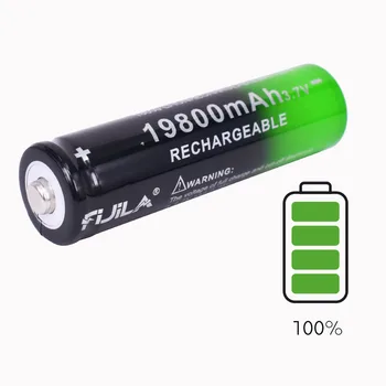 2021 NOU 1~ 10BUC baterie 18650 3,7 V 19800 mAh batera recargable de Li-Ion alin linterna CONDUS Caliente Nueva de Alta Calidad