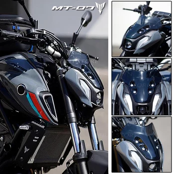 2021 Pentru Yamaha MT07 Parbriz MT-07 MT 07 Motocicleta Parbriz Deflectoare de Vânt Scut Protector de Ecran Părți
