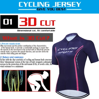 2021 Pro Echipa de Femei Vara Ciclism Jersey Set Drum Tricou Bicicleta MTB Biciclete de Munte de Îmbrăcăminte Sport în aer liber Ropa ciclismo Mujer