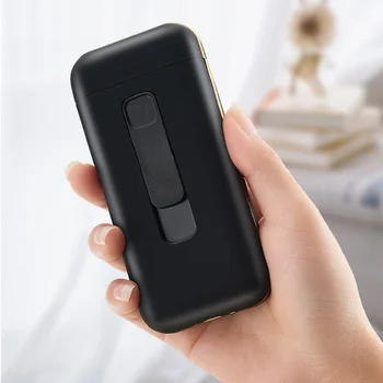 20buc Capacitate Impermeabil Țigară Caz cu USB Electronice fără flacără mai Ușoare pentru Slim Fumatul Instrumente de Gadget-uri pentru Barbati