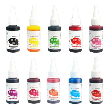 30ml Colorant Alimentar Sănătos Tort Comestibile Pigment pentru DIY Fondant Macaron Cream Decorare Instrumente de Copt Ulei de Apă cu Dublă Utilizare