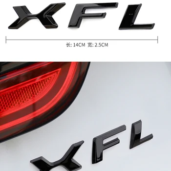 3D Autocolant Auto Styling pentru Jaguar E-RITM F-PACE F-TYPE 3.0 5.0 V6 V8 XE XF XJL Scrisoare din Spate Emblema, Insigna Decalcomanii