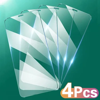 4buc Complet Capacul din Sticla Temperata Pentru iPhone 11 12 Pro Max X XR XS 12 Mini-Ecran de Sticlă Protector Pentru iPhone 6 7 8 Plus Film de Sticlă