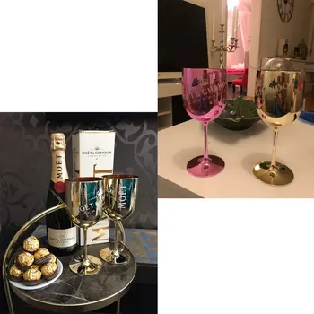 4buc Petrecere cu Vin, Șampanie Coupe Pahar de Cocktail cu Șampanie Cupa de Vin Pocalul de Placare Plastic Bere, Whisky, Vodca Ochelari