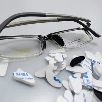 5 Perechi de Ochelari D Forma de Silicon Accesorii Ochelari Pad Nas Pentru ochelari de Soare Non-alunecare Subțire Nosepads