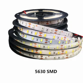 5M IP65 Impermeabil Flexibil Led Strip Lumină SMD 5630/5050/2835 DC 12V Led Atingeți Panglica Alb/Cald Alb/Galben/Roșu/Verde/Albastru/RGB