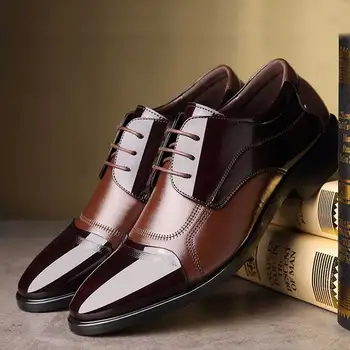 Afaceri De Lux OXford Pantofi Bărbați Respirabil Piele Pantofi De Cauciuc Formale Pantofi Rochie De Birou De Sex Masculin Petrecerea De Nunta Pantofi Mocasini Moderni 55