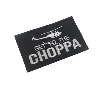 Ajunge la CHOPPA Armata Militară Tactică Broderie Patch-uri Pentru Haine Îmbrăcăminte Emblema Aplici Insigne