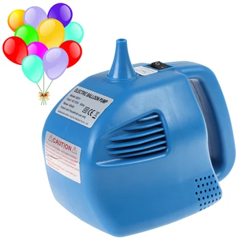 Albastru Singură Duză Balon Pneumatic 400W Gonflabile Electric Balon cu Aer Pompa