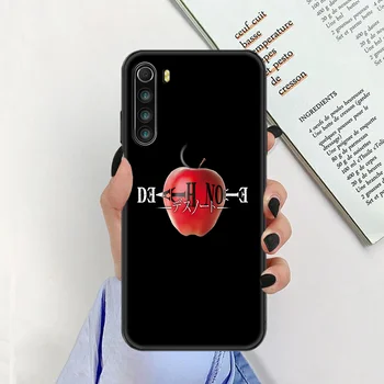 Anime Death Note L·Lawliet Telefon caz Pentru Xiaomi Redmi Nota 7 7A 8 8T 9 9A 9S K30 Pro Ultra black pictura funda art rezistent la apa