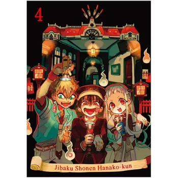 Anime-ul japonez de Toaletă Legat Hanako-kun Jibaku Shounen Perete Scroll Murală Poster pe Perete Poster Decor Acasă de Colectare