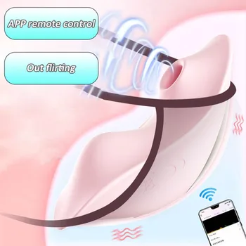 APP vibrator wireless de control de la distanță stimulator clitoris cuplu purta suge vibratorul silicon jucarii sexuale pentru femei biberon fraier