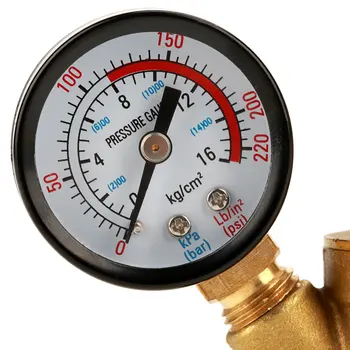 Apă Regulator de Presiune Reductor de Alamă Supapă DN15 Reglabil de Control al Presiunii Cu Ecartament de un Metru Pentru Hidraulic/Purificator de Apa