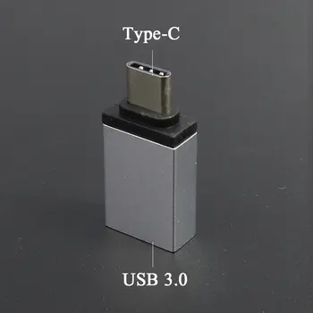 Argint de Date de Încărcare Cablu Convertor Adaptor pentru IOS/Android Micro USB de Tip C la USB 3.0 USB-Adaptor de C