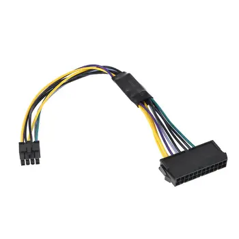 ATX 24P la 8P de Alimentare Adaptor Conventer Cable Cablu de Sârmă pentru Dell 24Pin la 8pini Optiplex 3020 7020 9020 Placa de baza Server