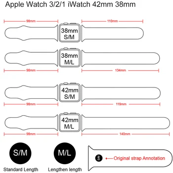 Banda de silicon Curea Pentru Apple Watch Negru Unitate 44mm 40mm 42mm 38mm Sport Colorate Bratara Pentru Apple Watch SE Seria 6 5 4 3 2