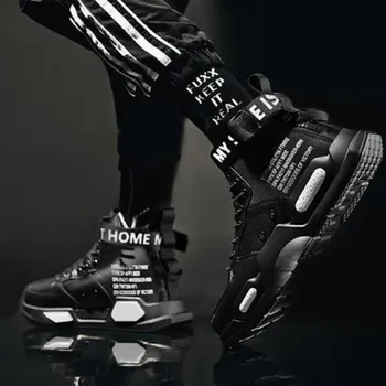 Barbati de Brand Adidași în aer liber Fierbinte Vinde Respirabil Tendință de Pantofi pentru Om Mocasini Zapatos Hombre Pantofi de Moda pentru Bărbați Dantela-up Formatori