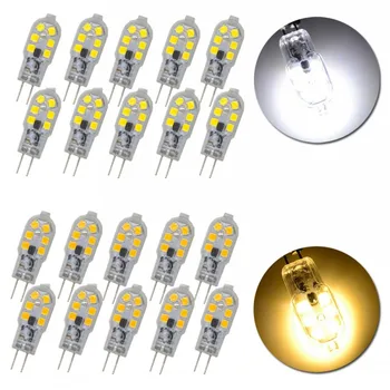 Bec LED G4 3W 12V/AC220V 2835SMD Cald/Alb Rece Candelabru Lumina 360 Fascicul de Unghiul Înlocuiți Lampa cu Halogen