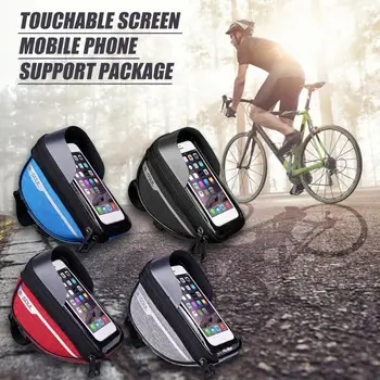 Bicicleta De Munte Sac De Telefon Mobil Suport Bicicleta Geanta Ecran Tactil Pentru Moilbe Suport De Telefon Monteaza Accesorii Pentru Biciclete