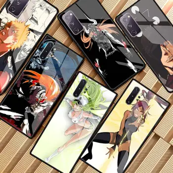 Bleach Anime Kurosaki Ichigo Pahar Caz de Telefon pentru Samsung Galaxy S20 S21 FE S10 Nota 10, 20 Ultra 5G 9 S9 Plus S10e Acoperi Capa