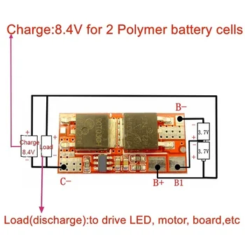 BMS 1S 2S 10A 3S 4S 5S 25A BMS 18650 Li-ion, Lipo Baterie de Litiu de Protecție Circuit Module PCB PCM 18650 Lipo BMS Încărcător