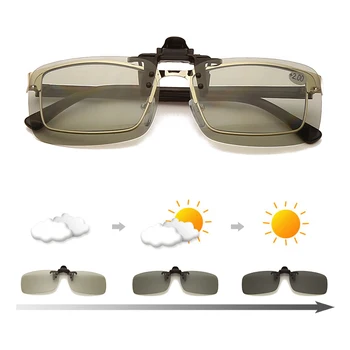 Bărbați Femei Clip pe Flip-up Polarizat Lentile Pentru Ochelari baza de Prescriptie medicala Pătrat de Conducere de Noapte Viziune Ochelari de Protecție UV ochelari de Soare