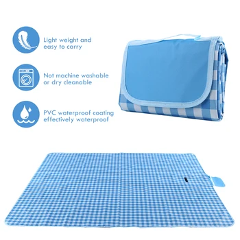Camping saltea impermeabil beach blanket portabil în aer liber picnic mat saltea camping în aer liber picnic mat pătură gazon joc durabil