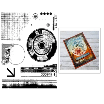 Cerc de epocă placă Turnantă Colț și de Frontieră 2021 Nou Clar Timbre Seturi pentru DIY Rezervare Album Foto Carduri Fără Tăiere de Metal Moare