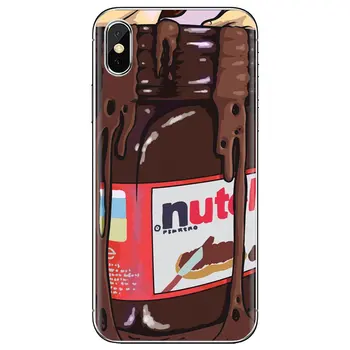 Ciocolata Tumblr Nutella Sticla Pentru iPhone, iPod Touch 11 12 Pro 4 4S 5 5S SE 5C 6 6S 7 8 X XR XS Plus Max 2020 Caz Moale Acoperă