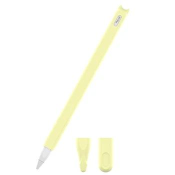 Colorate Soft Compatibil Caz Creion Generație Silicon Caz Pisoi Drăguț Acoperi Sfat 2 Capace pentru Apple Pencil a 2-a